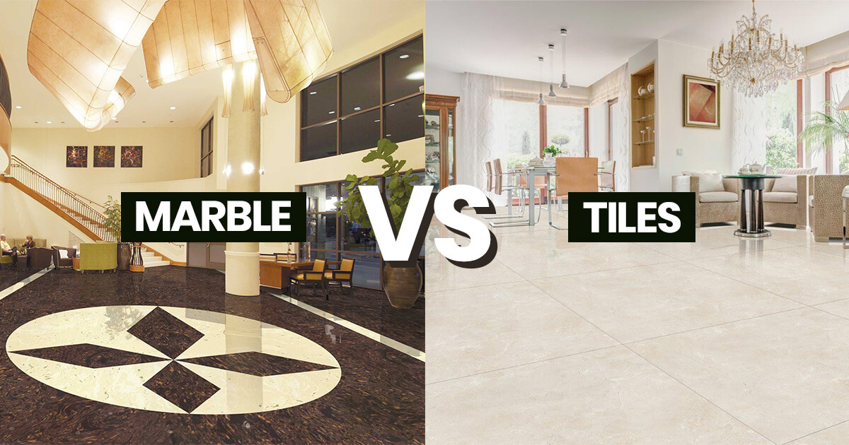 Know The Key Difference Between Marble and Tiles