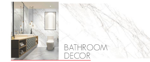 Bathroom décor and shower accessories