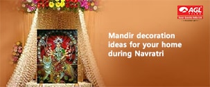 Mandir decoration ideas for your home during Navratri