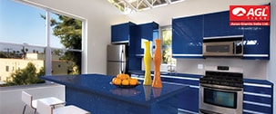 5 best kitchen countertops designs by AGL Tiles