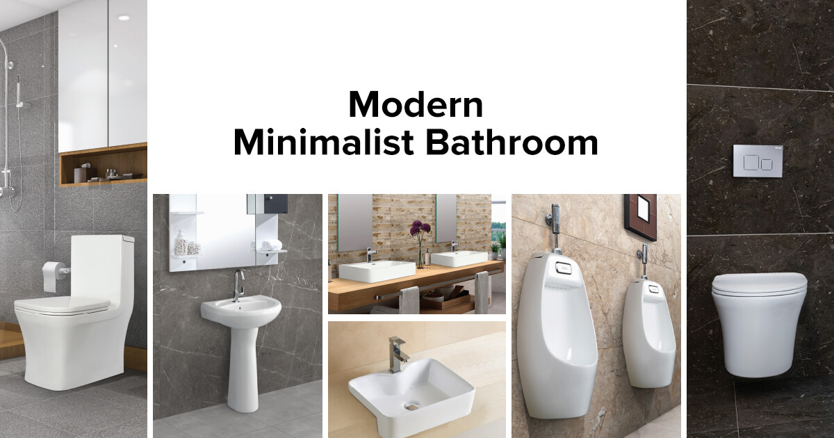 Ideas to Create Modern Minimalist Bathroom