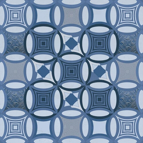 Blue Tiles for Kitchen