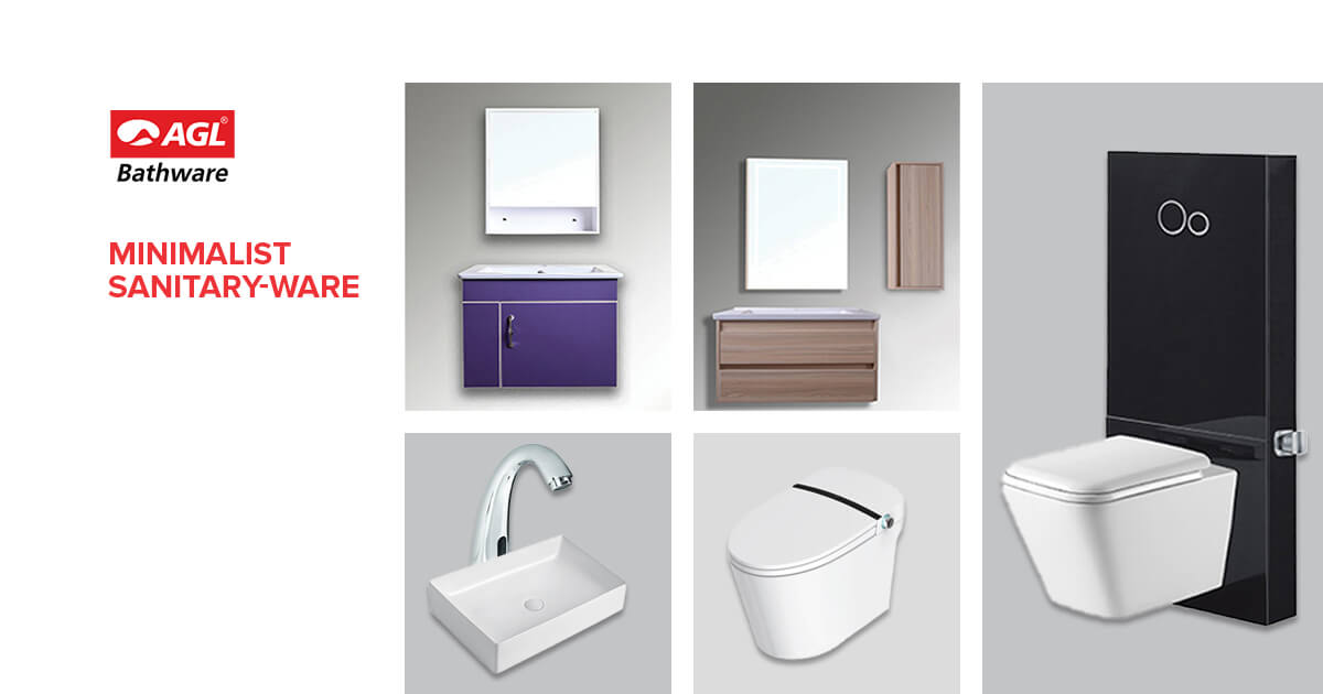 Design Your Bathroom with Minimalist Sanitary-Ware