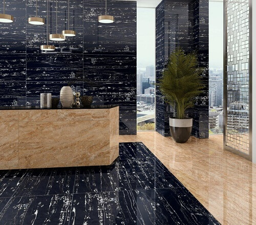 Why Black Marble Texture Tiles Are a Good Choice