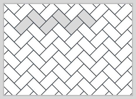 Herringbone pattern